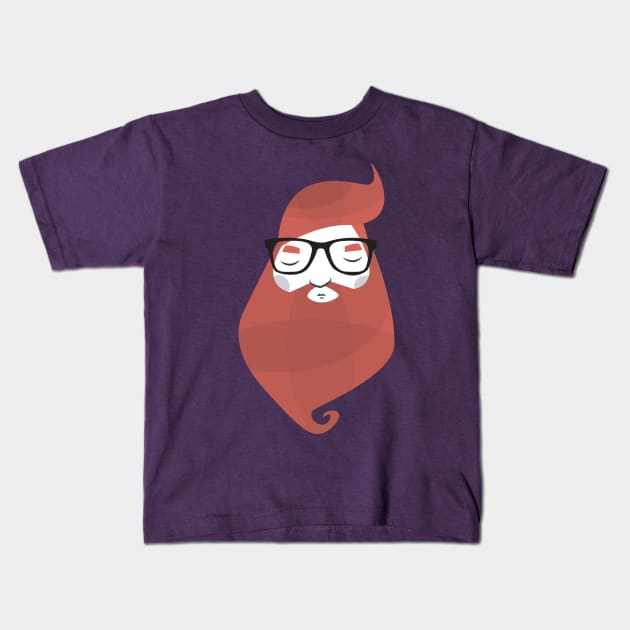 Hipster Kids T-Shirt by volkandalyan